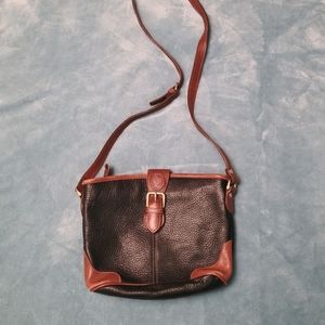 Genuine pebbled leather Liz Claiborne baf